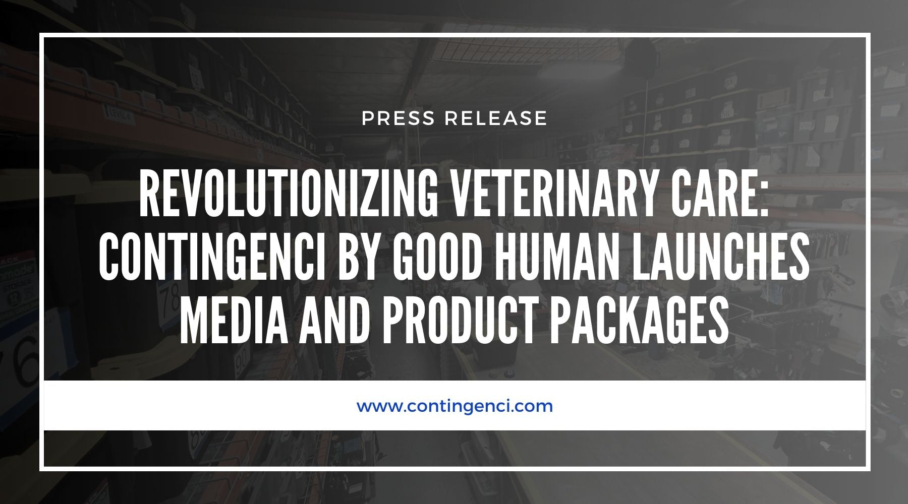 Contingenci by Good Human LLC offers affordable service packages for veterinary clinics, including sustainable products for pets to increase their comfort.