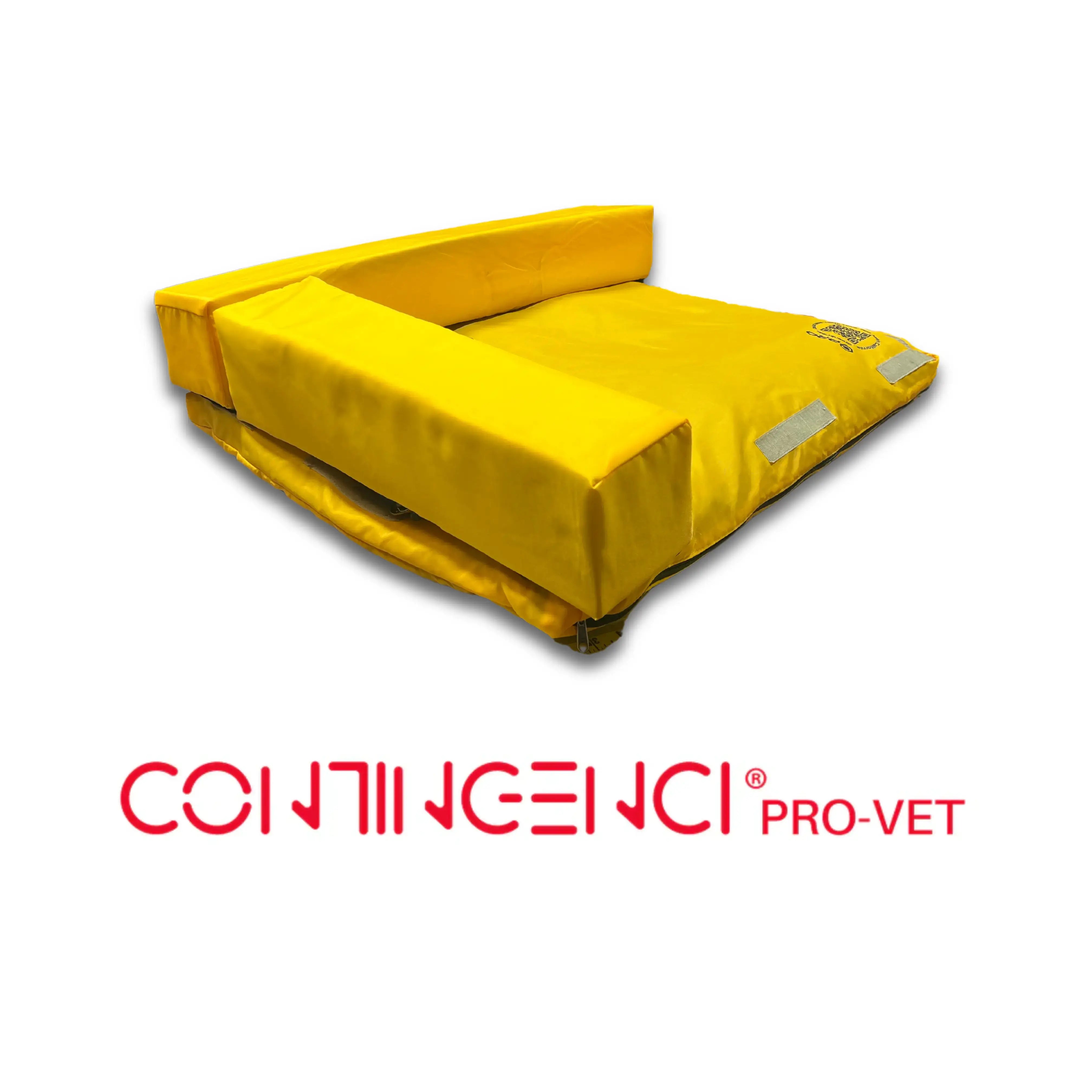 Pet Bolster Block designed to pair with the Comfort Recovery Pad, offering durable orthopedic support.